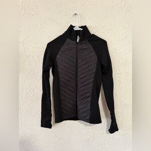 Athleta Zip Up Jacket Women’s Small Black | Nylon Elastane Activewear